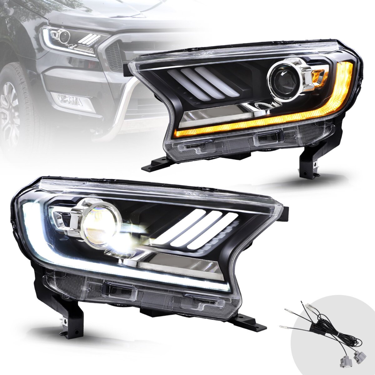 FORD Ranger YAA-RG-V3T7L headlight (1)