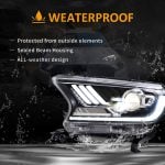 FORD Ranger YAA-RG-V3T7L headlight (7)