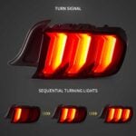 15-23 Ford Mustang 6th Gen (S550) Vland LED Tail Lights YAB-XMT-2036 (5)