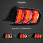 15-23 Ford Mustang 6th Gen (S550) Vland LED Tail Lights YAB-XMT-2036 (6)
