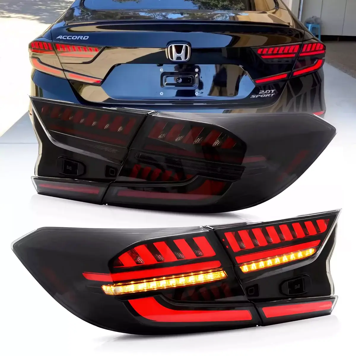 18-22 Honda Accord 10th Gen Vland LED Tail Lights YAB-HD-0307 (2)