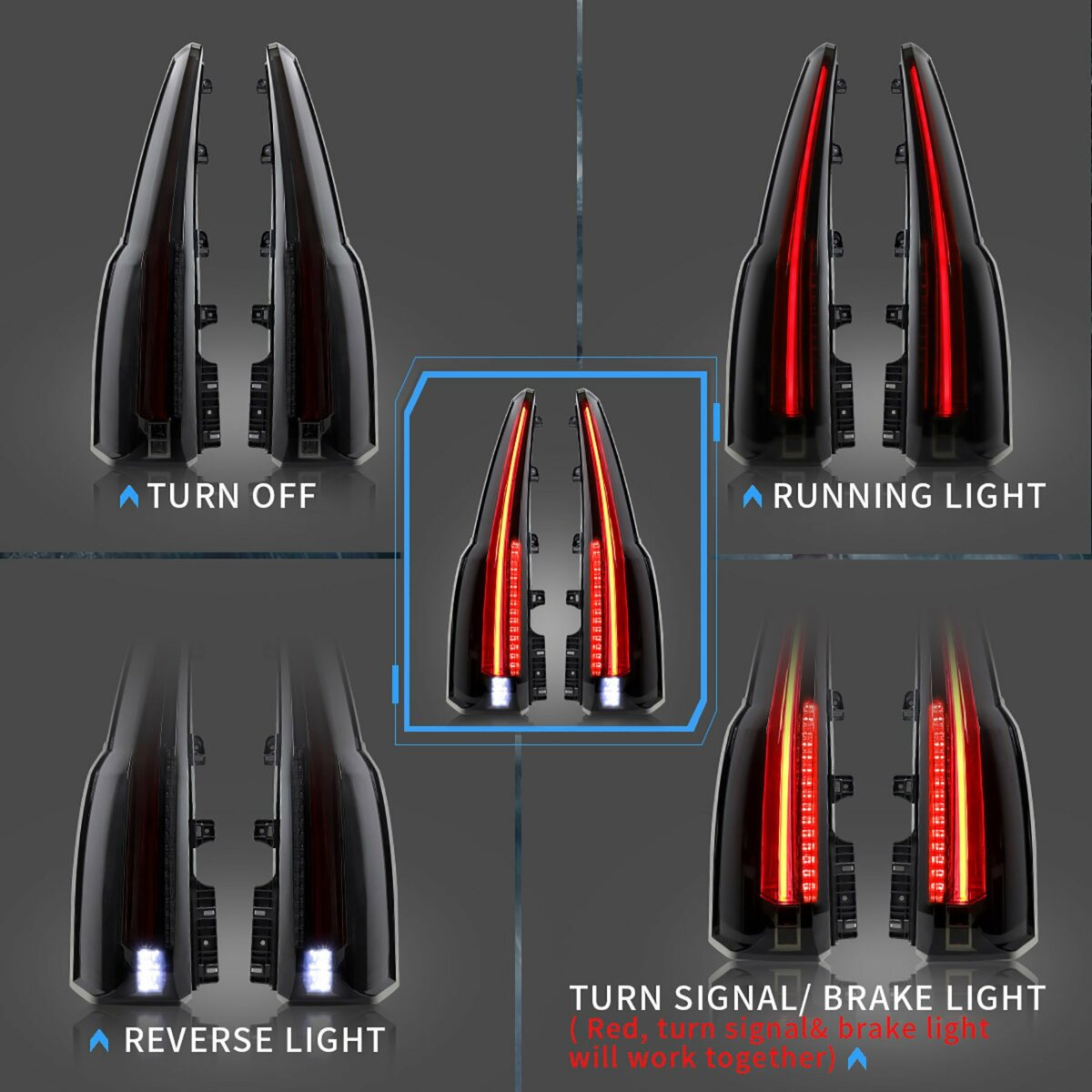 CHEVROLET Tahoe,suburban YAB-CHE-0268A taillight (2)