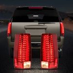 07-14 GMC Yukon Chevrolet Tahoe Suburban Vland LED Tail Lights with Red Turn Signal