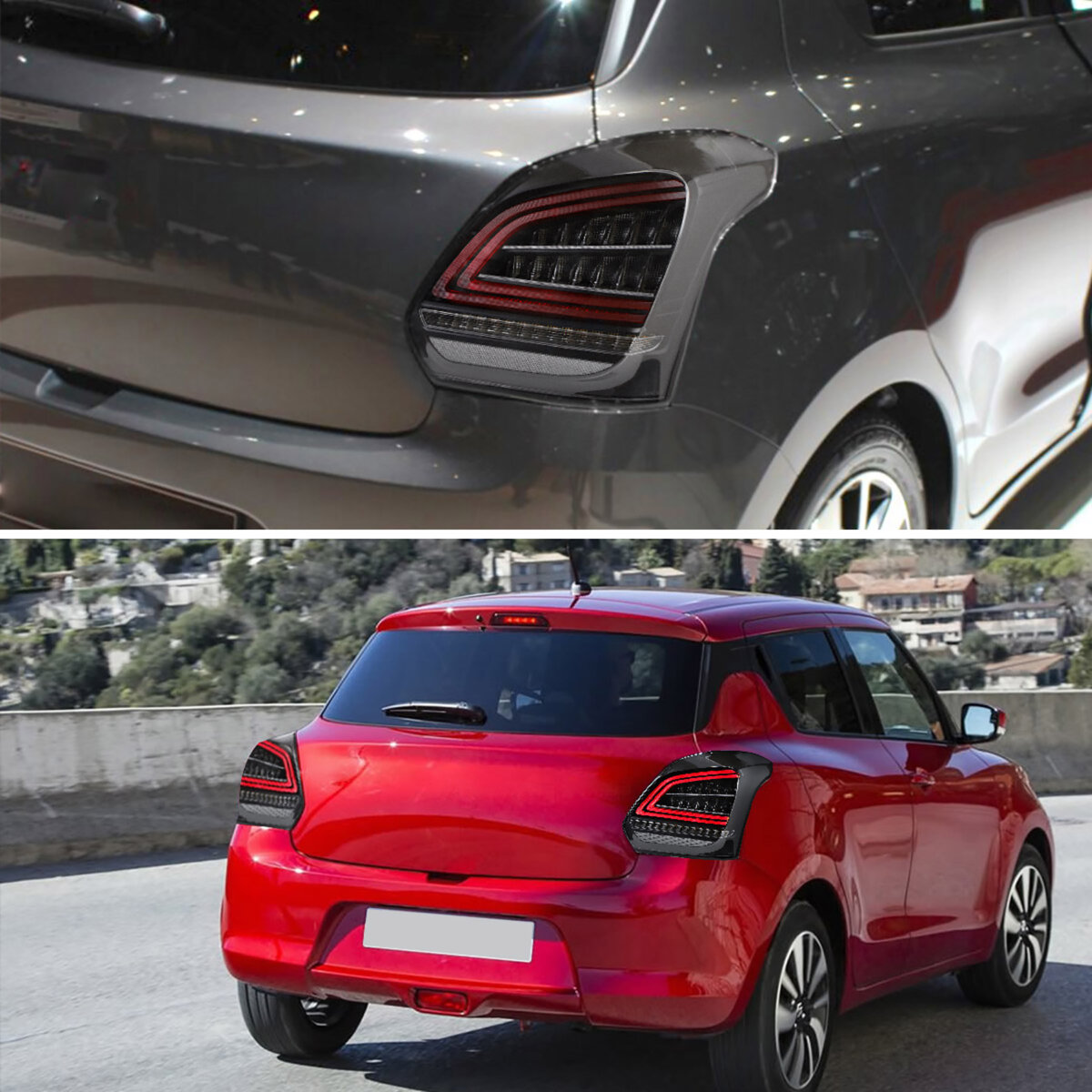 Vland Taillights For SUZUKI SWIFT YAB-SW-0306C (8)