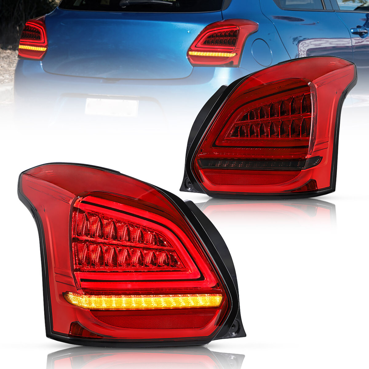 Vland Taillights For SUZUKI SWIFT YAB-SW-0306RS(1)