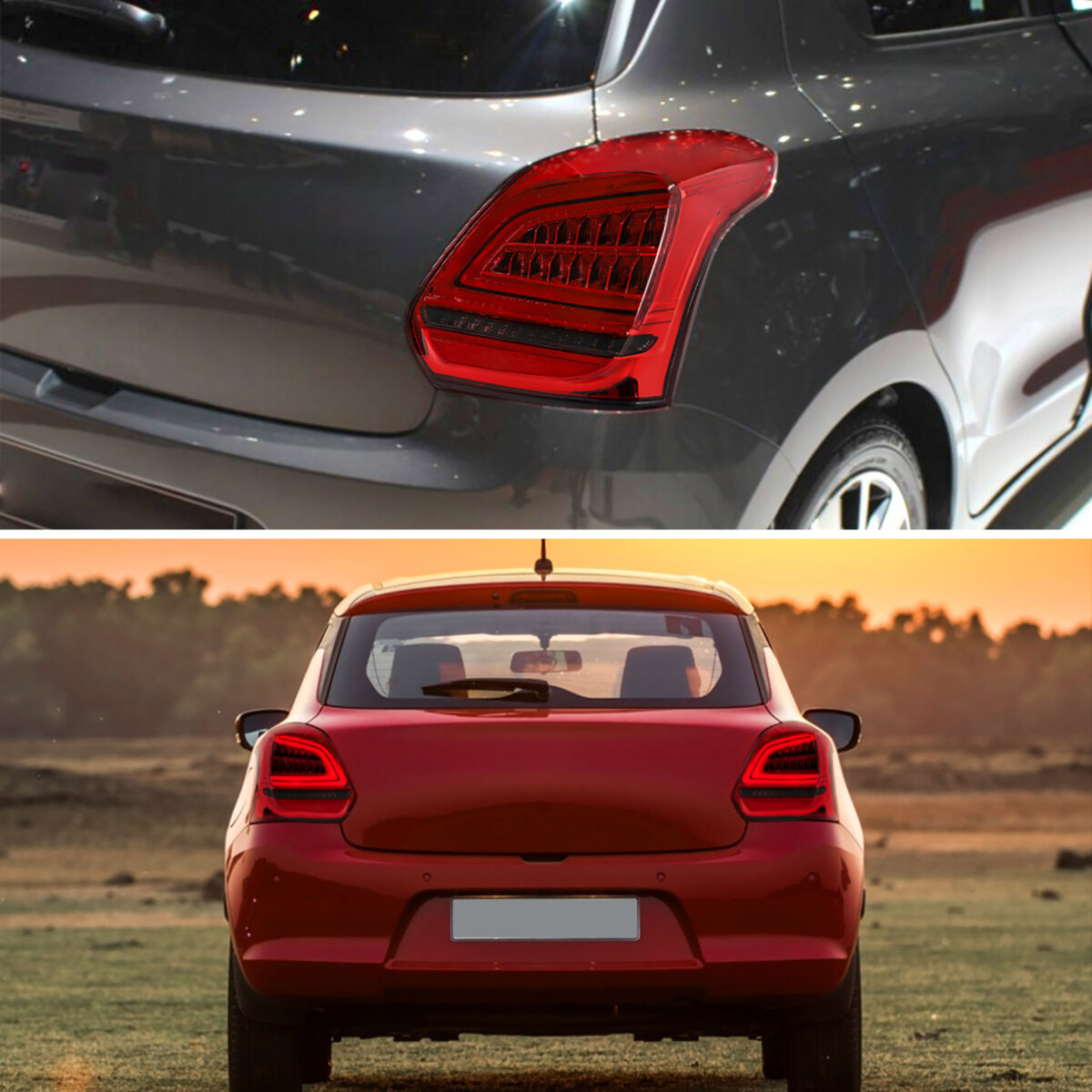 Vland Taillights For SUZUKI SWIFT YAB-SW-0306RS(8)