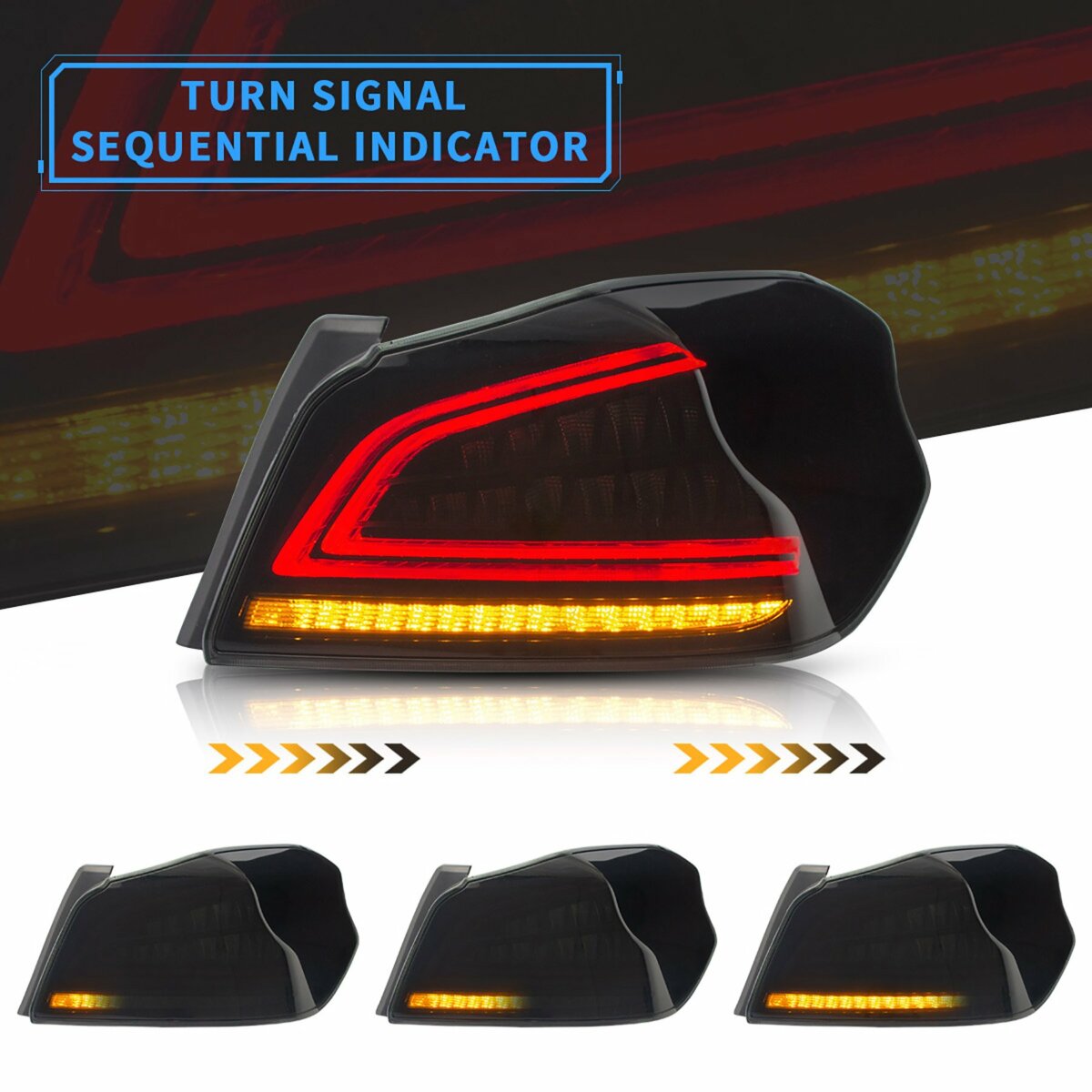 Vland Taillights For Subaru WRX YAB-WRX-0286 S(5)