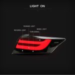 13-22 Toyota Vios 3th Gen (XP150 NCP150) Vland LED Tail Lights with Amber Turn Signal - Image 7