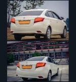 13-22 Toyota Vios 3th Gen (XP150 NCP150) Vland LED Tail Lights with Amber Turn Signal - Image 3