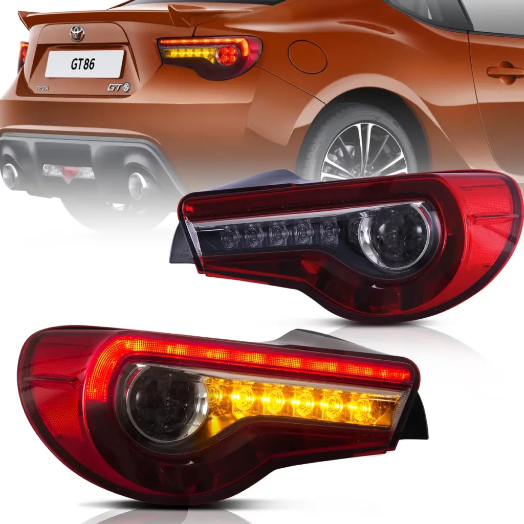 VLAND TAIL LIGHTS FOR 2012-2021 TOYOTA 86 YAB-86-0287-RC1YC