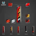 Vland Tail Lights For 05-19 Toyota Hiace YAB-HS-0309 (3)