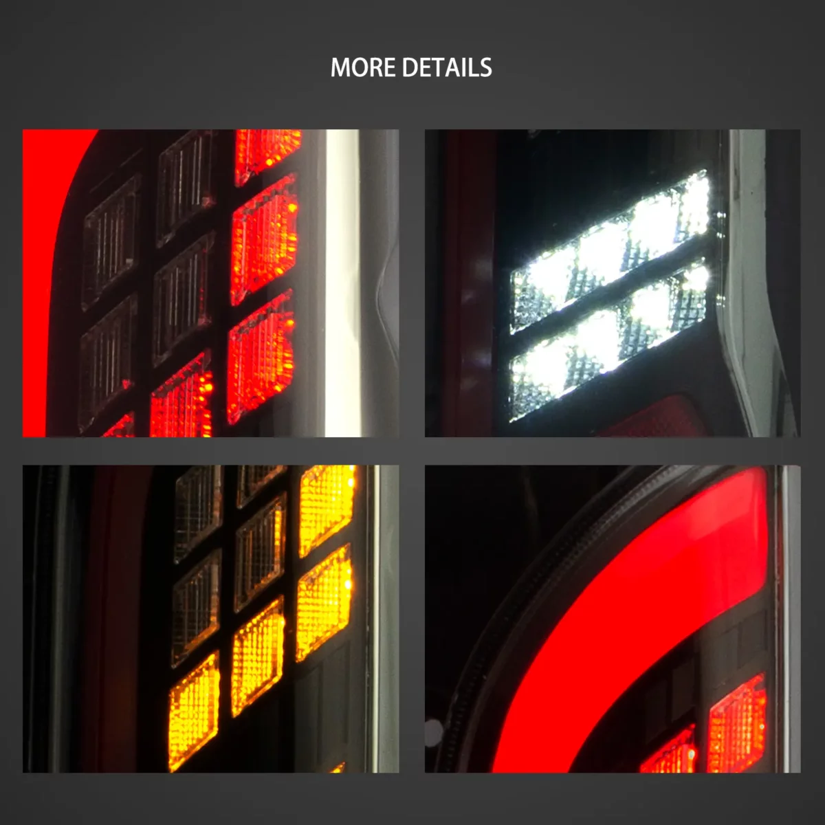 Vland Tail Lights For 05-19 Toyota Hiace YAB-HS-0309 (6)
