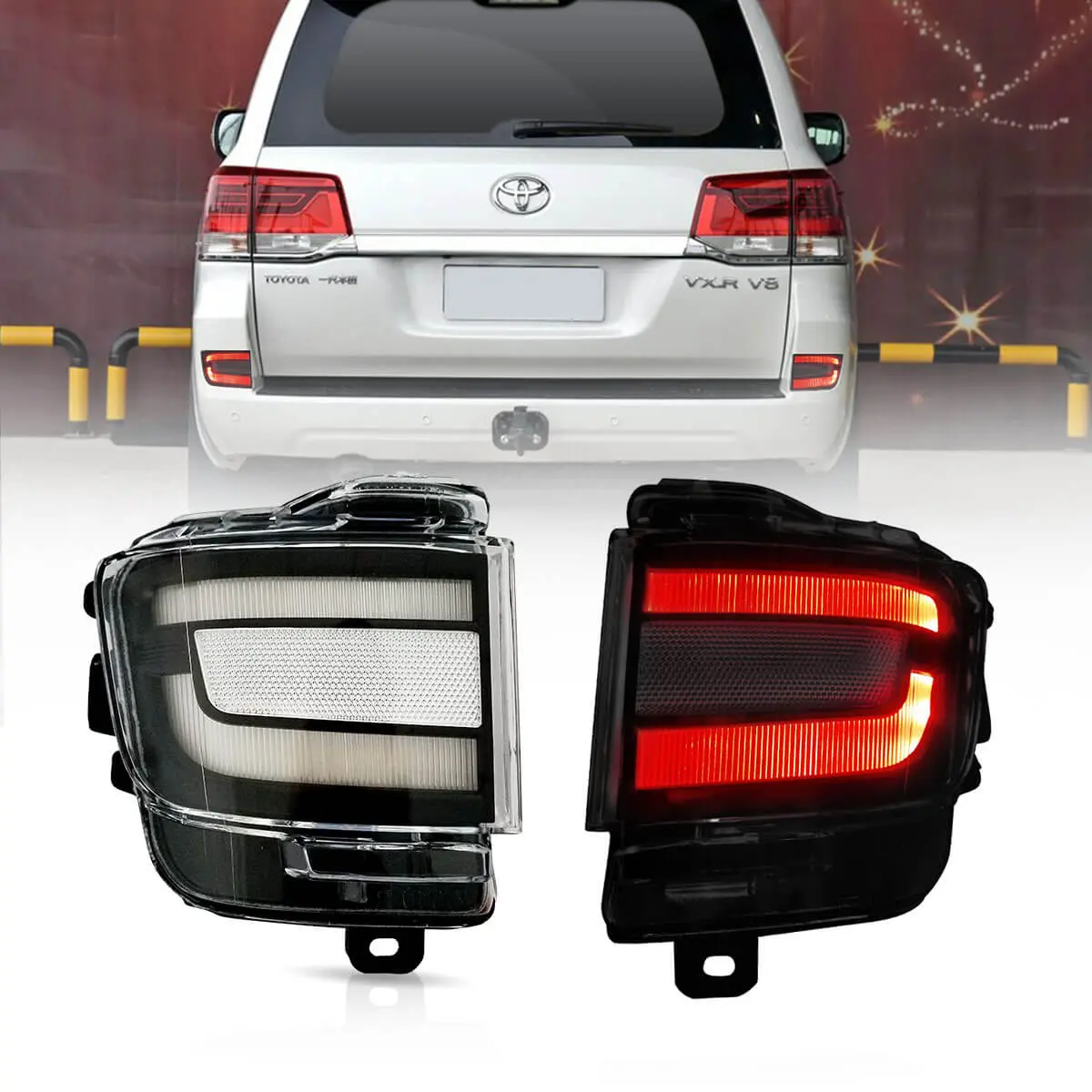 RH RHS Rght Hand Tal Lght Lamp LED For Toyota Landcruser Prado 150