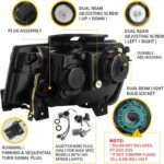 14-15 Chevrolet Camaro Vland RGB Dual Beam Projector Headlights Black YAA-CMR-0285 install