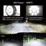 LED Round Spot Lights Offroad Lighting Laser (7)