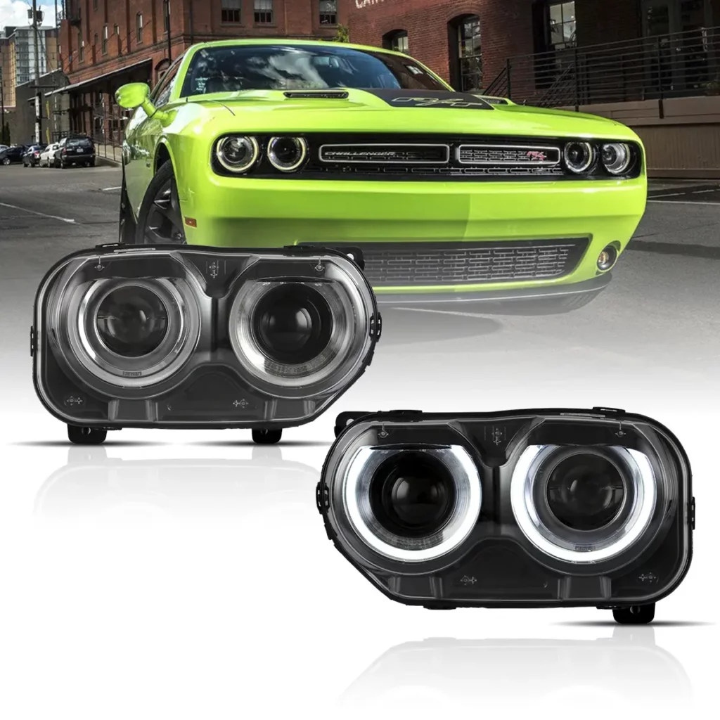 VLAND HEADLIGHTS FOR DODGE CHALLENGER YAA-DG-2041 (10)