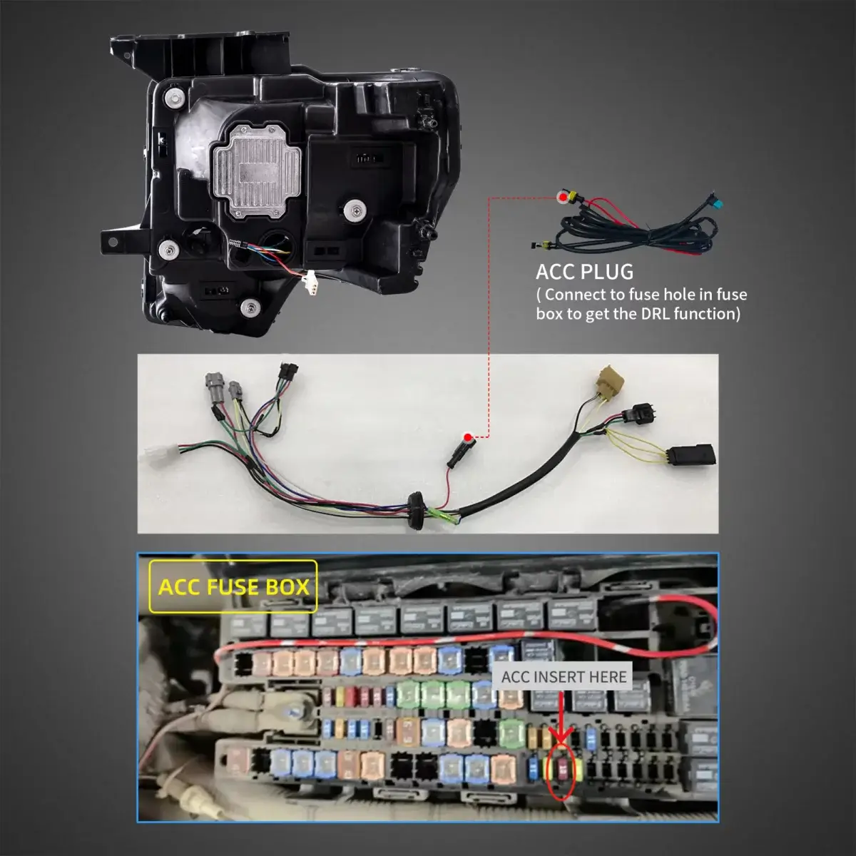 VLAND-HEADLIGHTS-FOR-FORD-F150-YAX-F150-6011-installation (1)