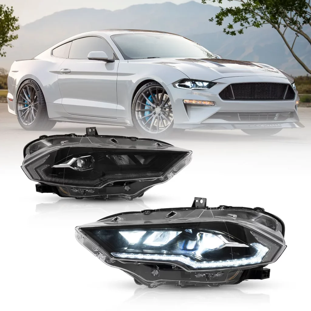 VLAND HEADLIGHTS FOR FORD MUSTANG YAA-XMT-2037A-18-1 (1)