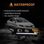 Vland HeadLights For 13-17 Toyota Corolla 11th Gen(E170) YAA-KLL-0257 GWBC (6)