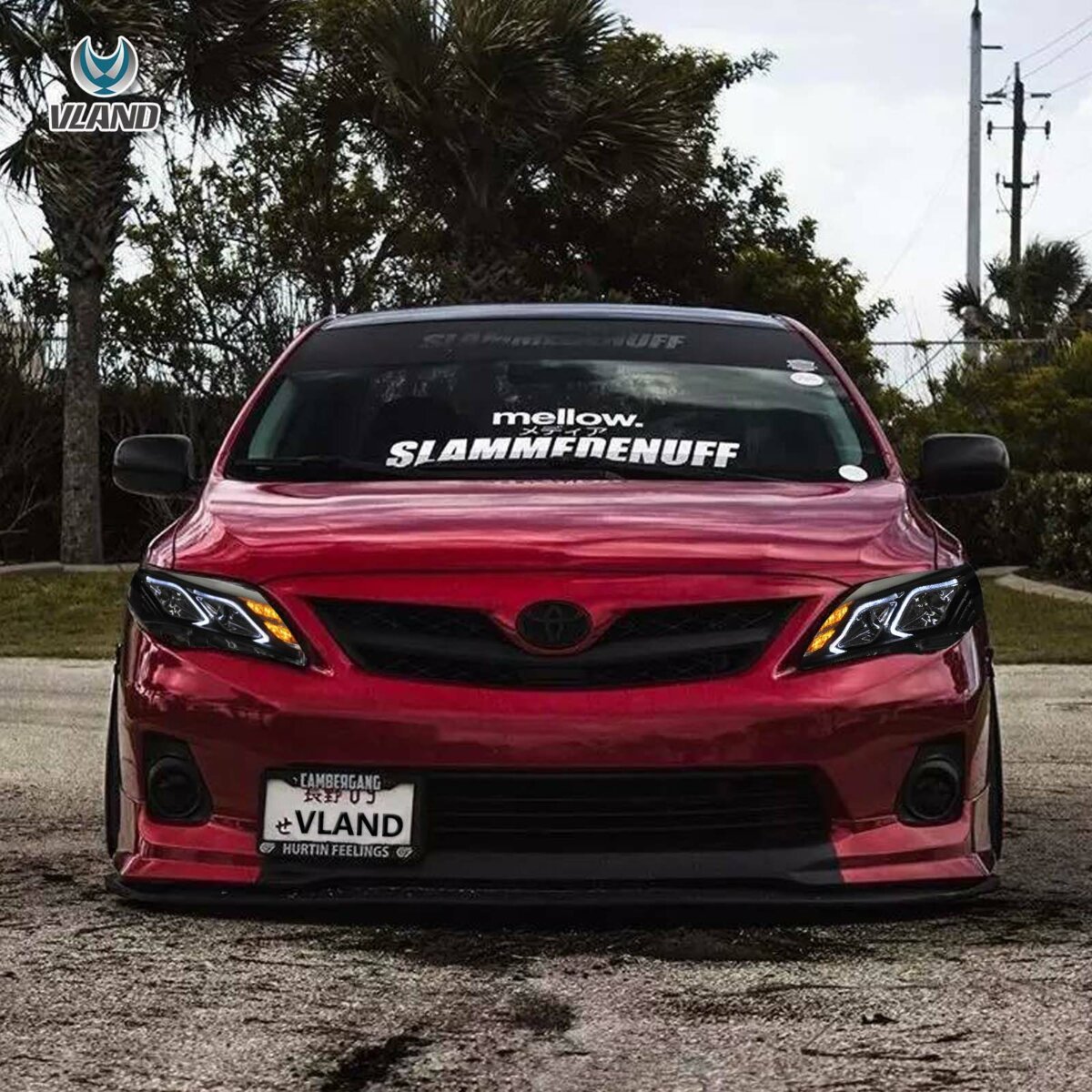 Vland HeadLights For 13-17 Toyota Corolla 11th Gen(E170) YAA-KLL-0257 GWLZ (10)