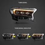 Vland Headlights For 15-24 Ford Ranger YAA-RG-0319A-NP31C (2)