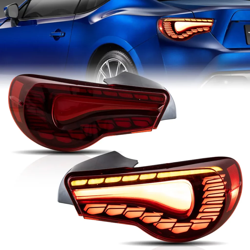 Vland Tail Lights For 12-20 Toyota 86 GT86 FT86 13-20 Subaru BRZ 13-20 Scion FR-S YAB-86-0287B-RC1YC