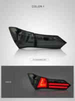 13-17 Toyota Corolla 11th Gen (International E170) Vland LED Tail Lights With Sequential Turn Signal - Image 2