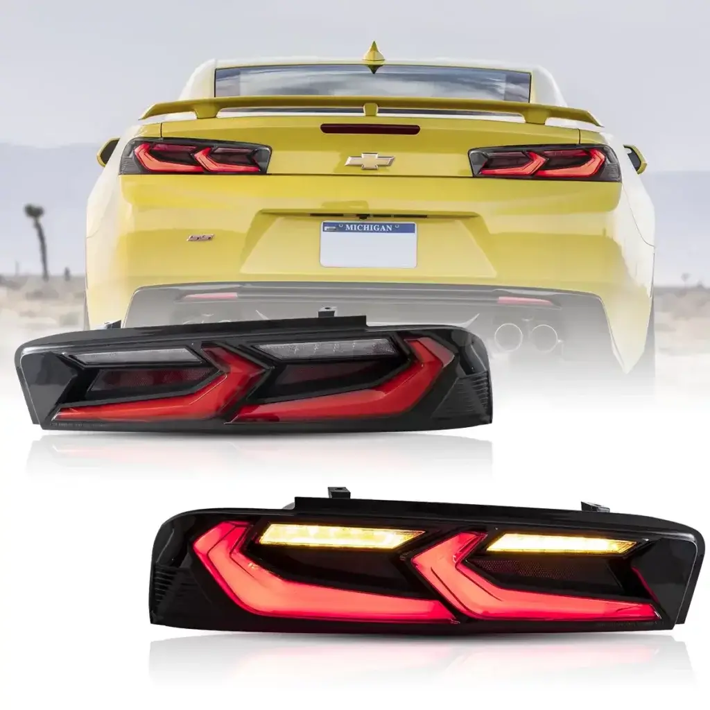 Vland Tail Lights For 16-18 Chevrolet Camaro YAB-CMR-0278B-R(1)