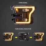 Vland headlights for 15-17 Ford F150 13th Gen YAX-F150-6010A-15(2)