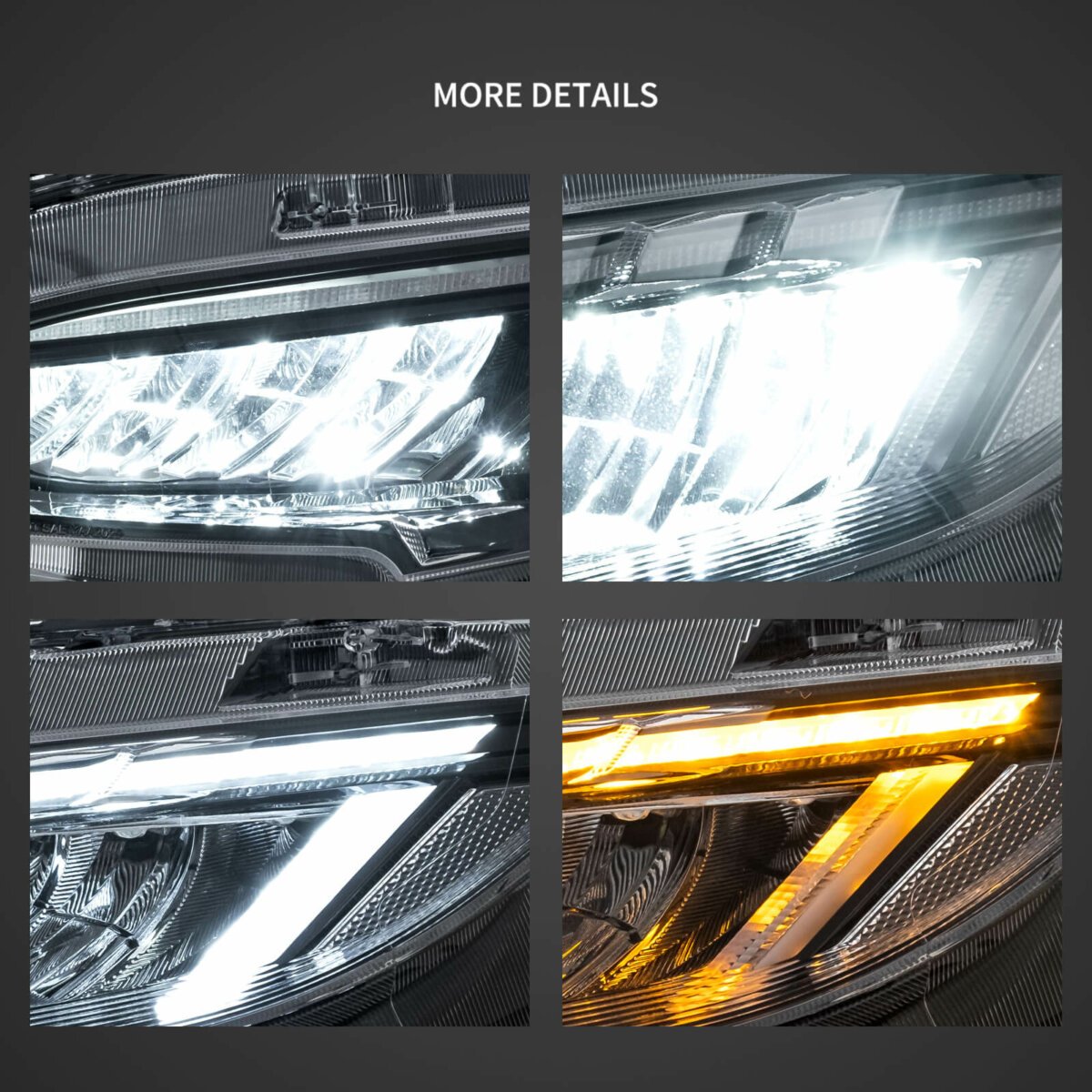 Vland Headlights For 15-21 Honda Civic 10th Gen YAA-SY-2029A (7)