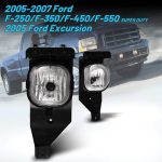 Vland 1 Pair Fog Lights for 05-07 Ford F250 350 450 550 4000 YFL-F250-FD4357 (5)