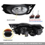 Vland Bumper Fog Lights for 09-11 Honda Civic Sedan 8th Gen YFL-CIV-HD4005 (1)