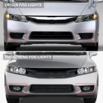 Vland Bumper Fog Lights for 09-11 Honda Civic Sedan 8th Gen YFL-CIV-HD4005 (5)