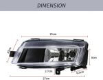 Vland Fog Lights for 13-17 Volkswagen Golf 7 MK7 Bumper YFL-GEF-G007 (5)