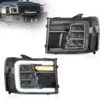 Vland Headlights For 07-13 GMC Sierra 2th Gen YAA-SER-0384-2D31C-2