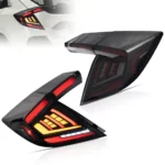 Vland Tail Lights For 16-21 Honda Civic 10th Gen YAB-SY-0377A-DS1YC