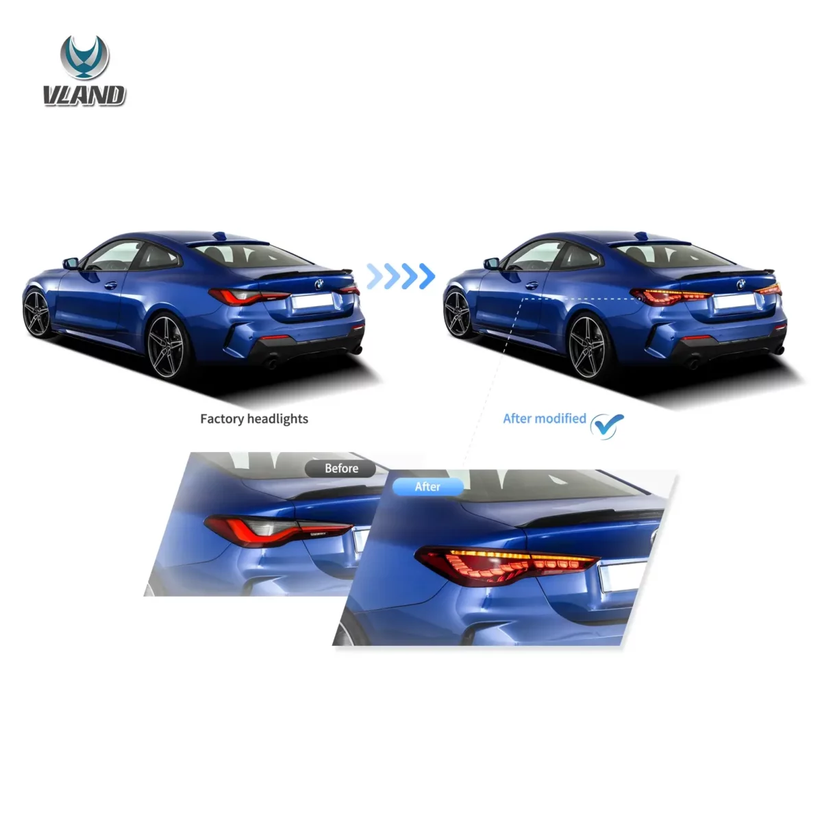 Vland Tail Lights For BMW 4 Series YAB-BW4-0515 S (5)