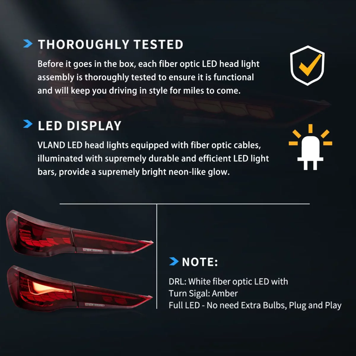 Vland Tail Lights For BMW 4 Series YAB-BW4-0515 S (8)
