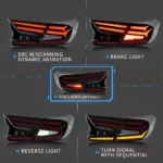 Vland Tail Lights For Honda Accord YHB-YG-8013 (5)