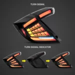 Vland taillights for 18-20 Honda Civic YAB-SY-0377-20