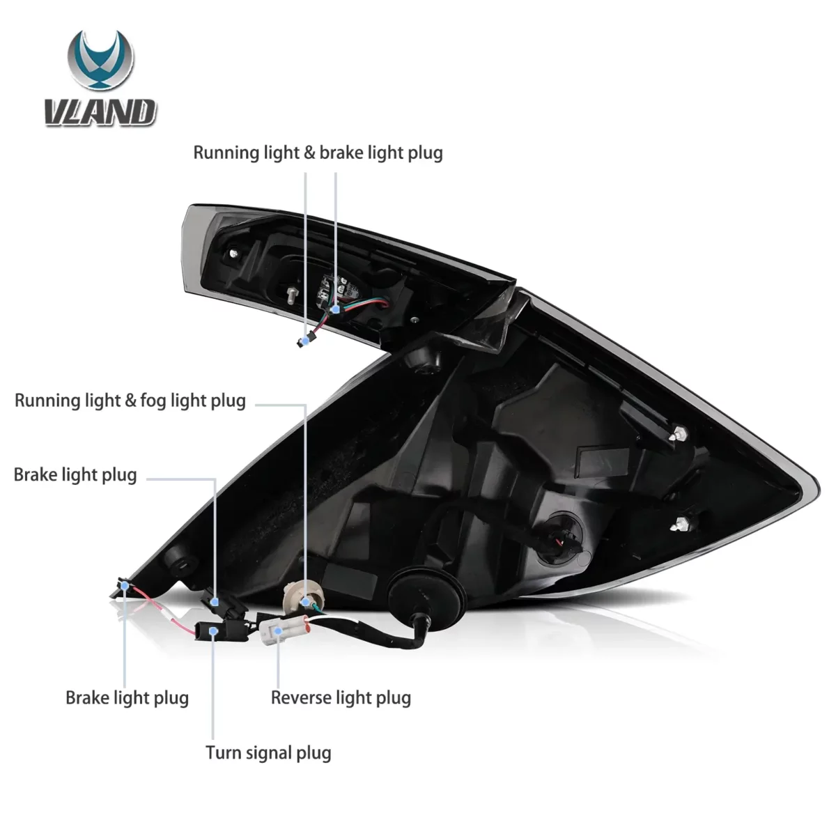 Vland taillights for 18-20 Honda Civic YAB-SY-0377-20
