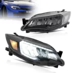 Vland Headlights For 08-14 Subaru Impreza WRX 3th Gen YAA-WRX-0372-2D31C