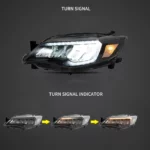 Vland Headlights For 08-14 Subaru Impreza WRX YAA-WRX-0372 (2)