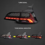 Vland Tail Lights For 17-22 Tesla Model 3 & 20-22 Tesla Model Y YAB-MD3-0388A (2)