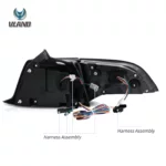 Vland Tail Lights For 17-22 Tesla Model 3 & 20-22 Tesla Model Y YAB-MD3-0388A (4)