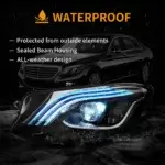 Vland HeadLights For 14-17 Mercedes-Benz S-Class YAA-BCS-0367-14 (6)