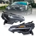VLAND LED Headlights For Toyota 86 / Subaru BRZ / Scion FR-S (2012+) - Sequential Turn Signals - Pair