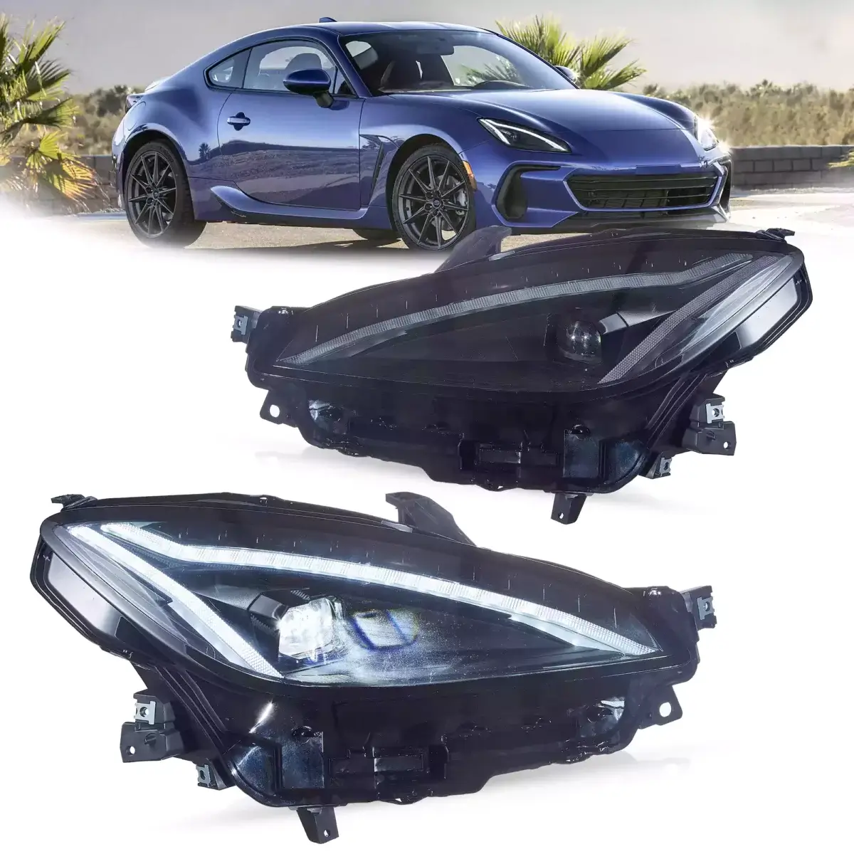 Vland 21-24 Toyota GR86 Subaru BRZ Headlights YAA-86-0554-2B31A