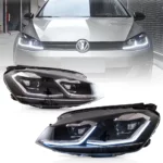 Vland Headlights For 15-17 Volkswagen Golf Mk7 YAA-GEF-8125A-2P21A (1)