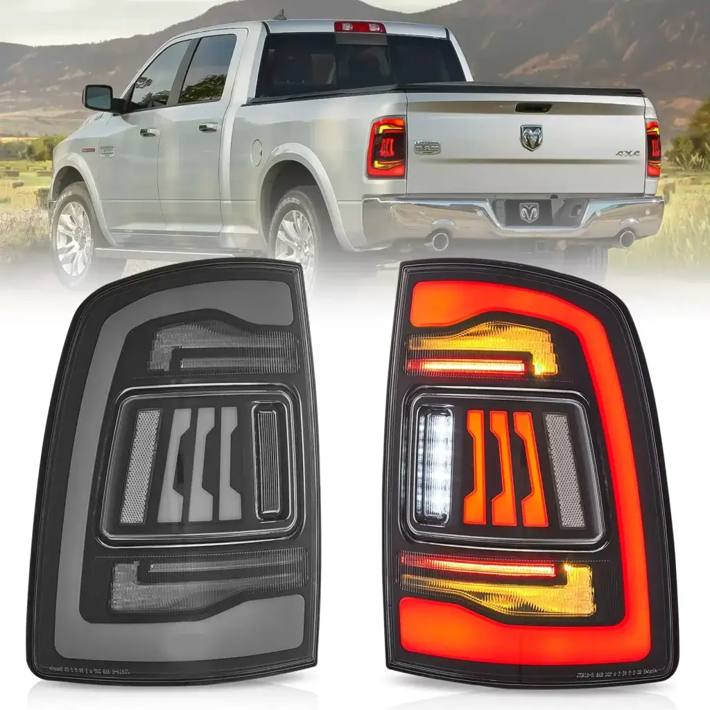 Vland Tail Lights For 09-18 Dodge Ram 150025003500 YHG-DG-8086A (1)